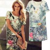 Vestido reto H&M inspired